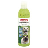 Репелентен шампоан Beaphar Flea Shampoo с маргоза и лавандула 250 мл.